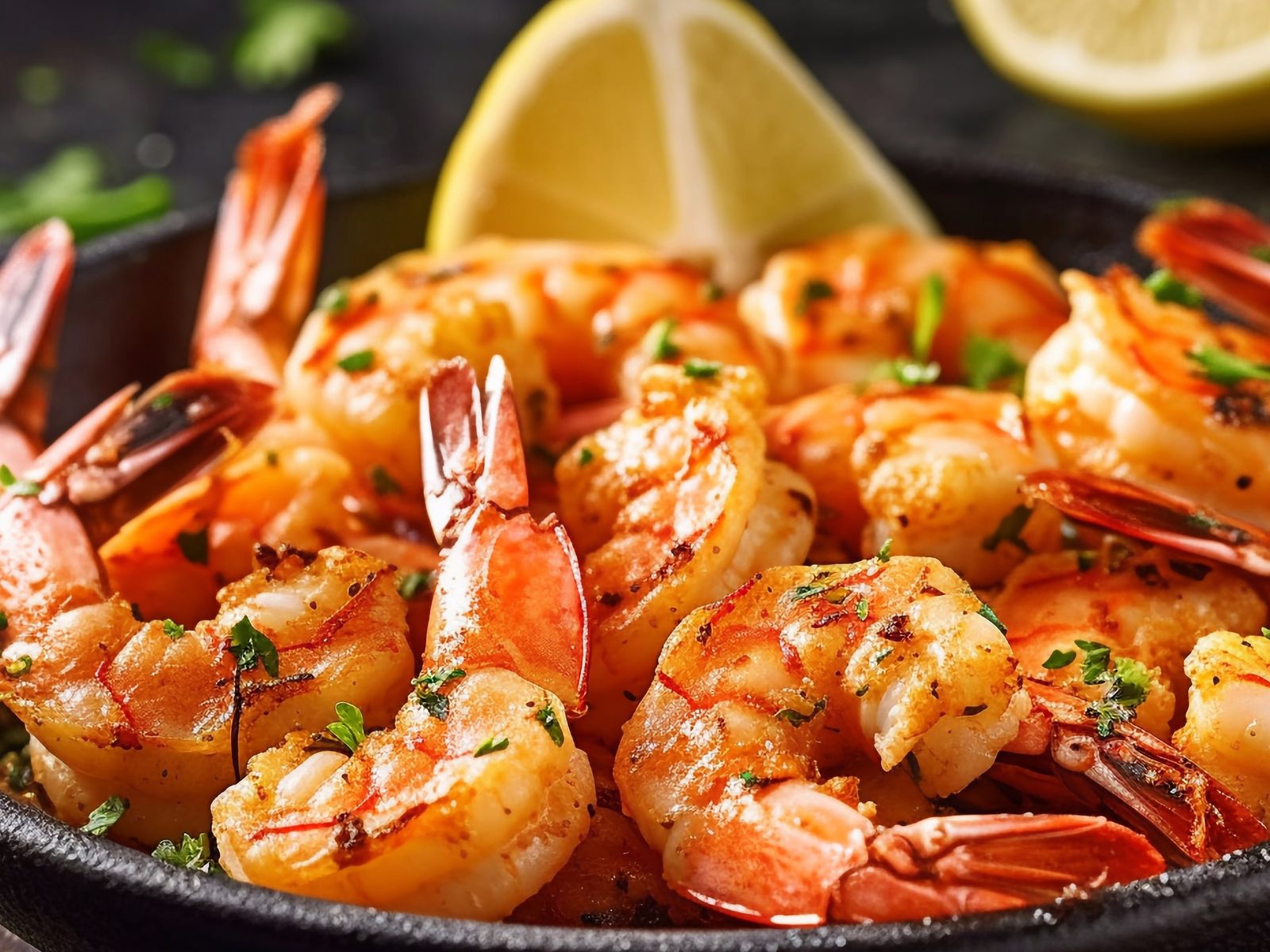 Grilled shrimp